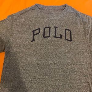 Grey Ralph Lauren kids t shirt
